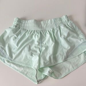 Lululemon Athletica Mint Green Athletic Shorts